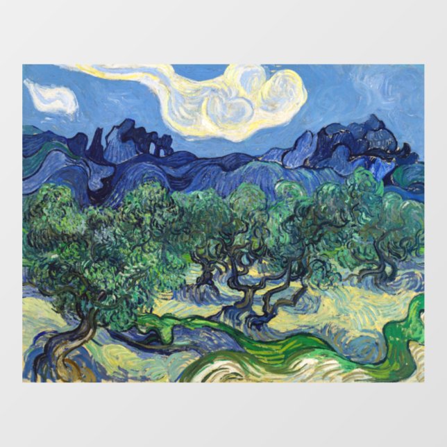 Vincent van Gogh - Olive Trees with the Alpilles (Sheet)