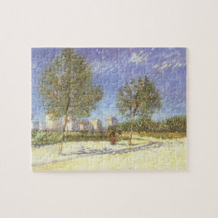 Vincent van Gogh - On the Outskirts of Paris Jigsaw Puzzle
