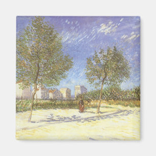Vincent van Gogh - On the Outskirts of Paris Magnet