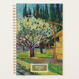 Vincent van Gogh Orchard Bordered by Cypresses Planner
