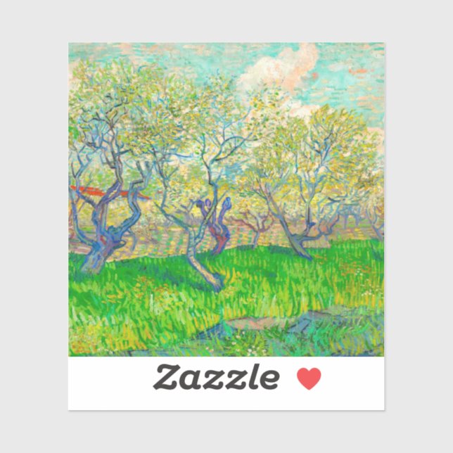 Vincent van Gogh Orchard in Blossom (Sheet)