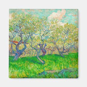 Vincent van Gogh Orchard in Blossom Magnet