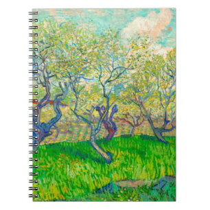 Vincent van Gogh Orchard in Blossom Notebook