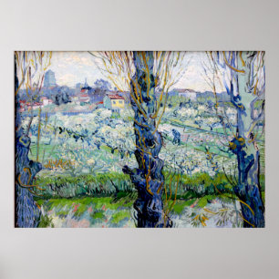 Vincent van Gogh – Orchard in Blossom Poster