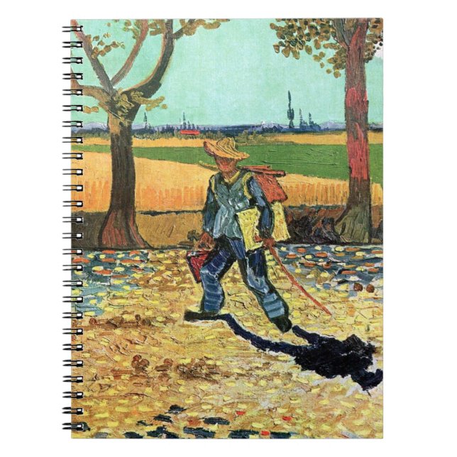Vincent Van Gogh - Painter On His Way To Work Notebook (Front)