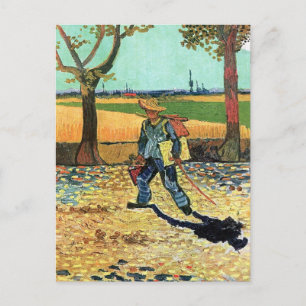 Vincent Van Gogh - Painter On His Way To Work Postcard
