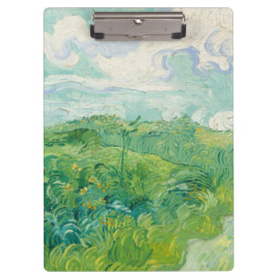 Vincent Van Gogh painting Green wheat field Clipboard