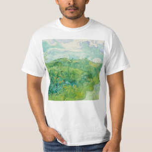 Vincent Van Gogh painting Green wheat field  T-Shirt