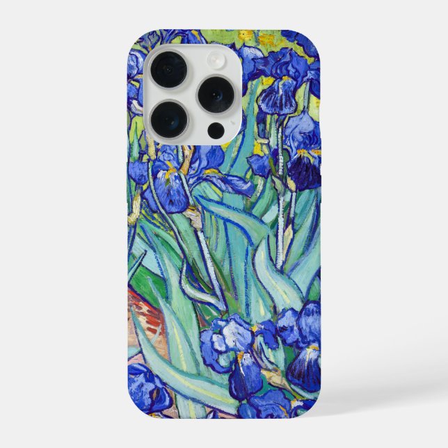 Vincent Van Gogh painting Irises iPhone Case (Back)