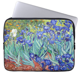 Vincent Van Gogh painting Irises Laptop Sleeve