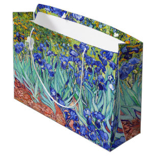 Vincent Van Gogh painting Irises Large Gift Bag