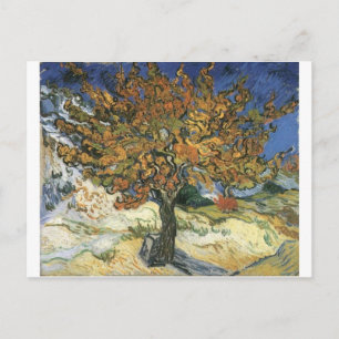Vincent Van Gogh Painting: Van Gogh Mulberry Tree Postcard
