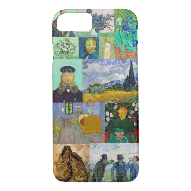 Vincent van Gogh Paintings Case-Mate iPhone Case (Back)