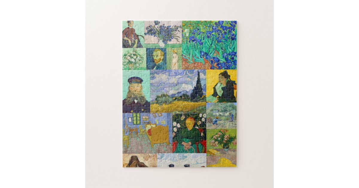 Vincent Van Gogh Paintings Jigsaw Puzzle Au