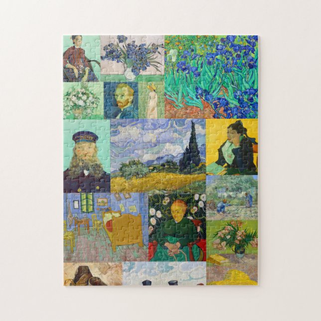Vincent van Gogh Paintings Jigsaw Puzzle (Vertical)