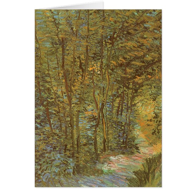 Vincent van Gogh - Path in the Woods (Front)
