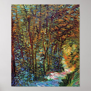 Vincent Van Gogh - Path In The Woods Fine Art Poster