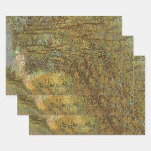 Vincent van Gogh - Path in the Woods Wrapping Paper Sheet