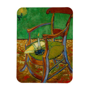 Vincent van Gogh - Paul Gauguin's Armchair Magnet