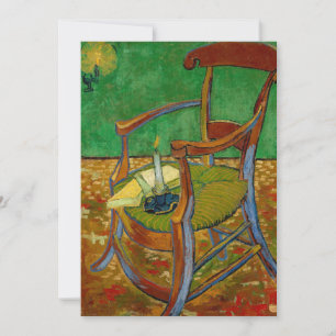 Vincent van Gogh - Paul Gauguin's Armchair Thank You Card