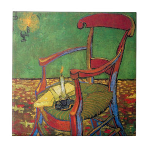 Vincent Van Gogh - Paul Gauguin's Armchair Tile