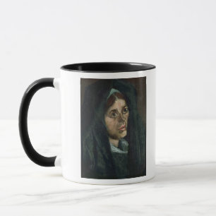 Vincent van Gogh Peasant with moss green shawl Mug