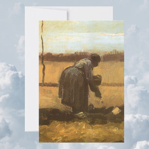 Vincent van Gogh - Peasants Planting Potatoes