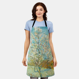 Vincent van Gogh - Pink Peach Tree in Blossom Apron