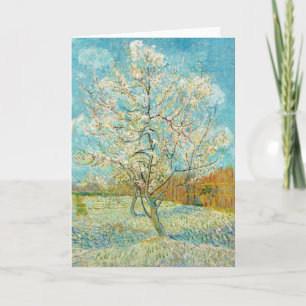 Vincent van Gogh - Pink Peach Tree in Blossom Card