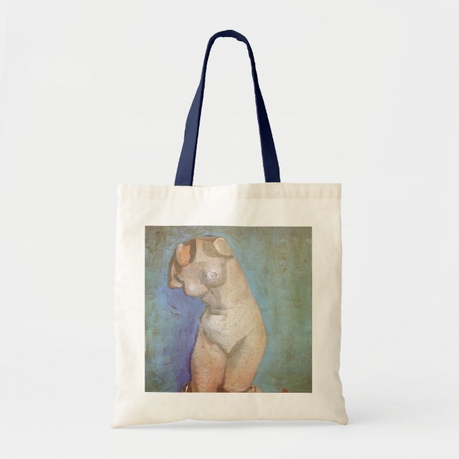 Vincent van Gogh - Plaster Statuette Female Torso Tote Bag (Front)
