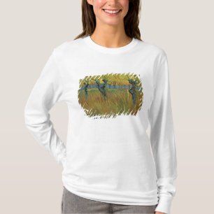 Vincent van Gogh Pollarded Willows, Setting Sun T-Shirt
