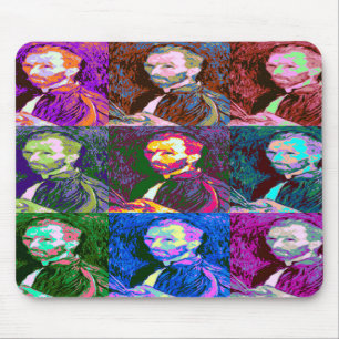 Vincent van Gogh Pop Art Mouse Pad
