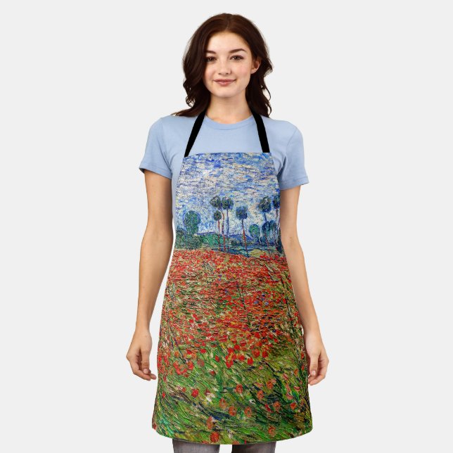 Vincent van Gogh - Poppy Field Apron (Worn)