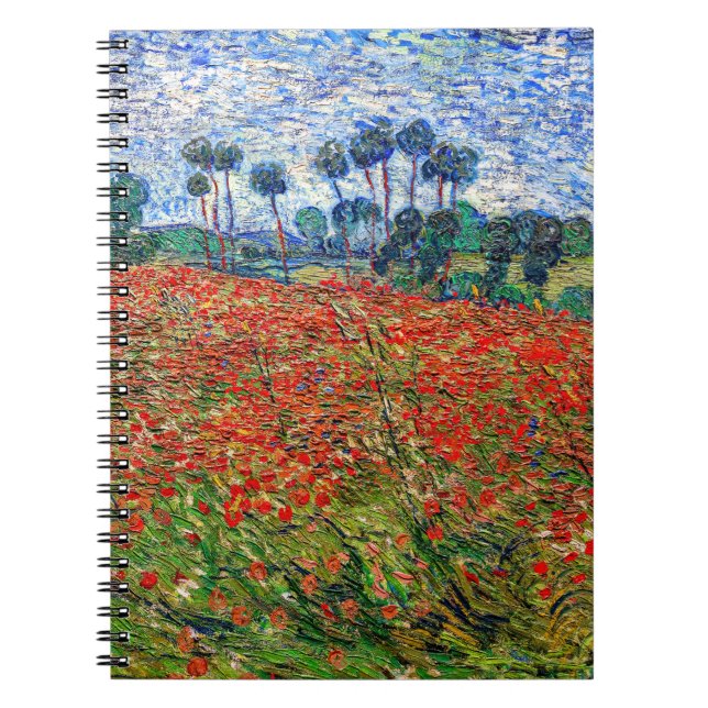 Vincent van Gogh - Poppy Field Notebook (Front)