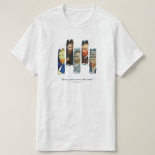 Vincent Van Gogh portrait and qoute T-Shirt