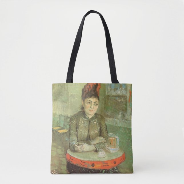 Vincent van Gogh - Portrait of Agostina Segatori Tote Bag (Front)