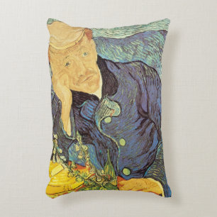 Vincent van Gogh - Portrait of Doctor Gachet Decorative Cushion
