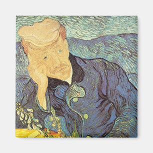 Vincent van Gogh - Portrait of Doctor Gachet Magnet