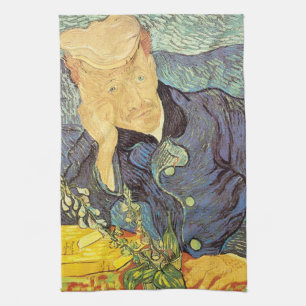 Vincent van Gogh - Portrait of Doctor Gachet Tea Towel
