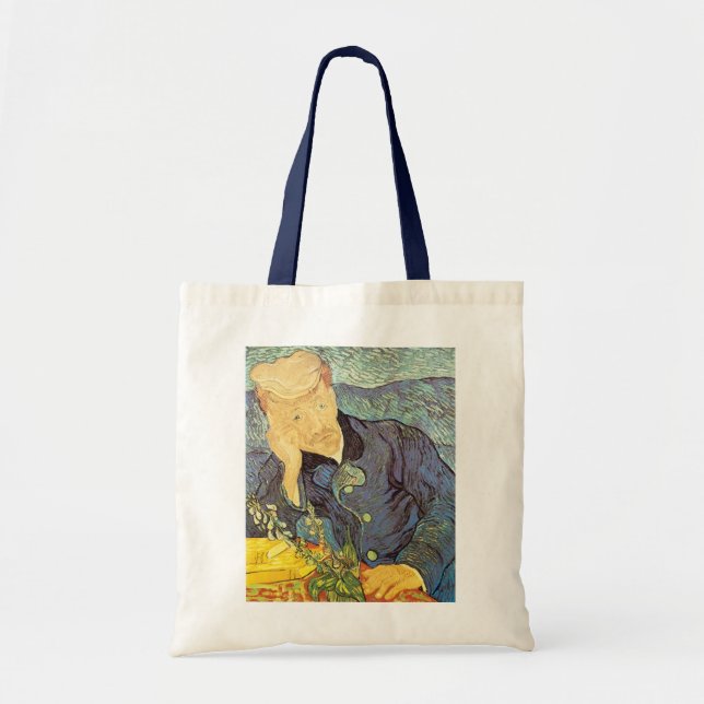 Vincent van Gogh - Portrait of Doctor Gachet Tote Bag (Front)