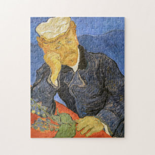 Vincent Van Gogh - Portrait of Doctor Paul Gachet Jigsaw Puzzle