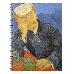 Vincent Van Gogh - Portrait of Doctor Paul Gachet Notebook
