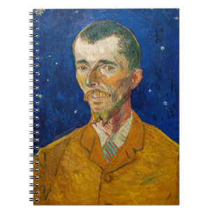 Vincent Van Gogh - Portrait of Eugene Boch, Arles Notebook