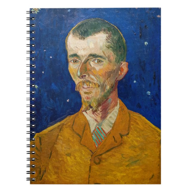Vincent Van Gogh - Portrait of Eugene Boch, Arles Notebook (Front)