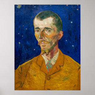Vincent Van Gogh - Portrait of Eugene Boch, Arles Poster
