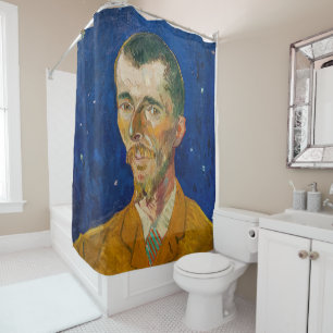Vincent Van Gogh - Portrait of Eugene Boch, Arles Shower Curtain