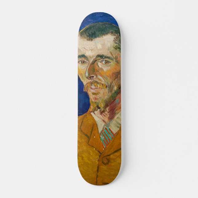 Vincent Van Gogh - Portrait of Eugene Boch, Arles  Skateboard (Front)
