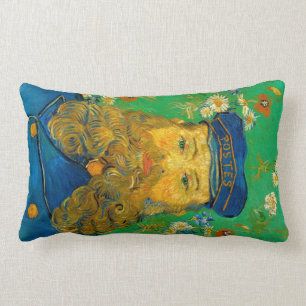 Vincent van Gogh - Portrait of Joseph Roulin Lumbar Cushion