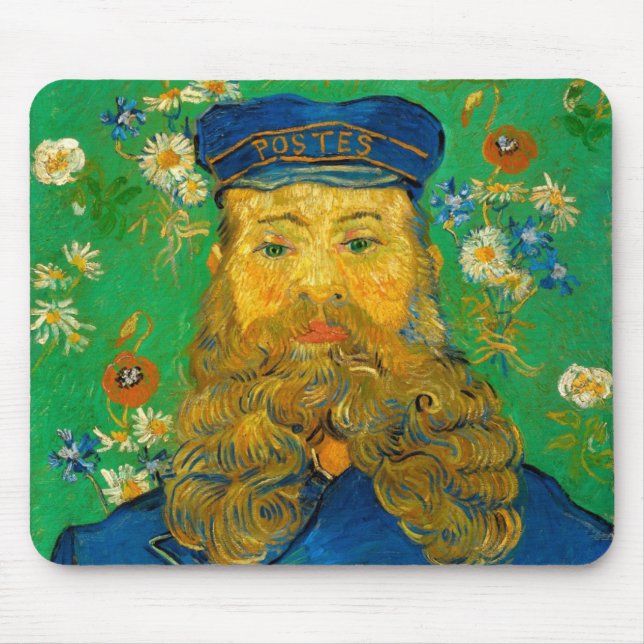 Vincent van Gogh - Portrait of Joseph Roulin Mouse Pad (Front)
