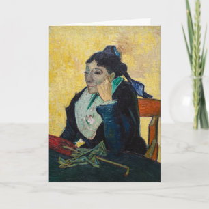 Vincent Van Gogh - Portrait of Madame Ginoux Card